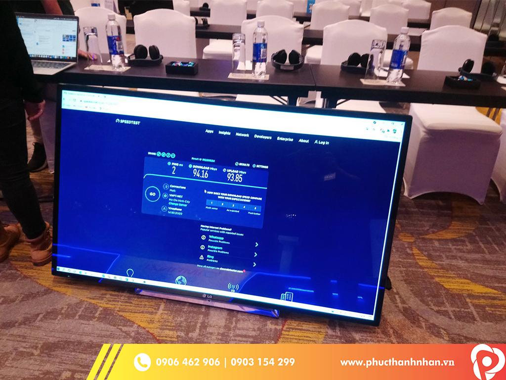 Cho thuê tivi 70 inch