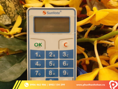 Cho thuê thiết bị biểu quyết