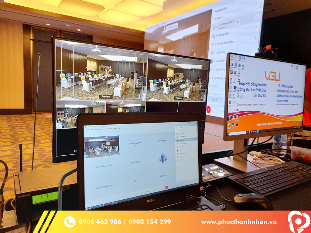 Thuê thiết bị họp trực tuyến