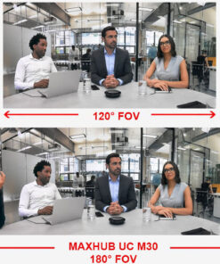 bán kính bao quát rộng của Camera hội nghị Maxhub UC M30