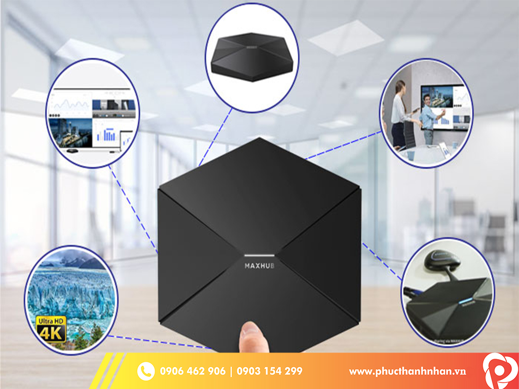 Bộ Trình Chiếu Không Dây MaxHub WB01