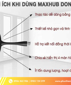 Bộ truyền tín hiệu không dây Maxhub WT01A