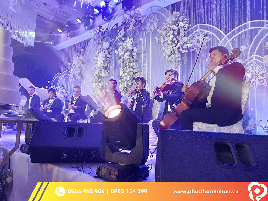 âm thanh - ánh sáng tiệc cưới