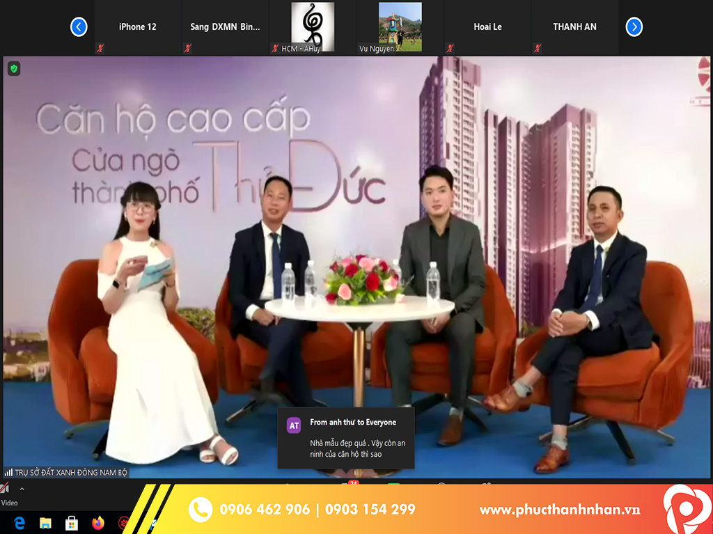 HỘI THẢO LIVESTREAM KẾT HỢP TRỰC TUYẾN CÔNG TY ĐẤT XANH ĐÔNG NAM BỘ KỲ SỐ 2