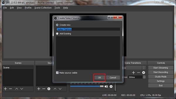 Hướng Dẫn Sử Dụng Phần Mềm Livestream OBS