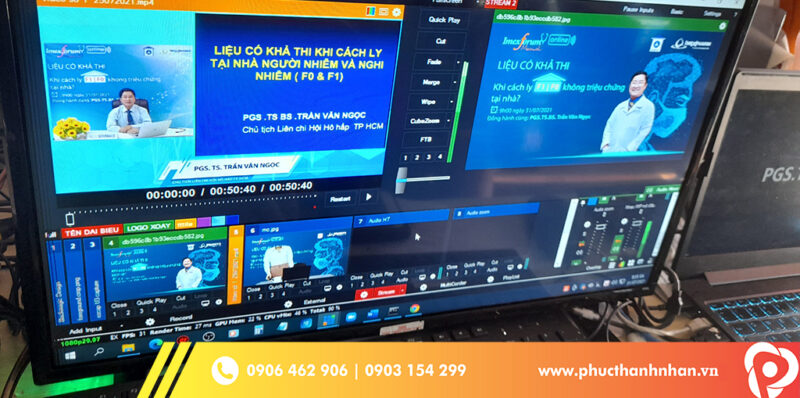 livetream talkshow trực tuyến imexpharm