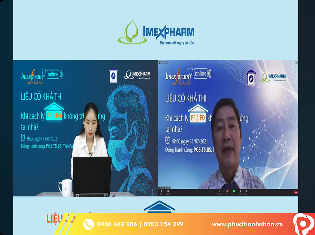 livetream talkshow trực tuyến imexpharm