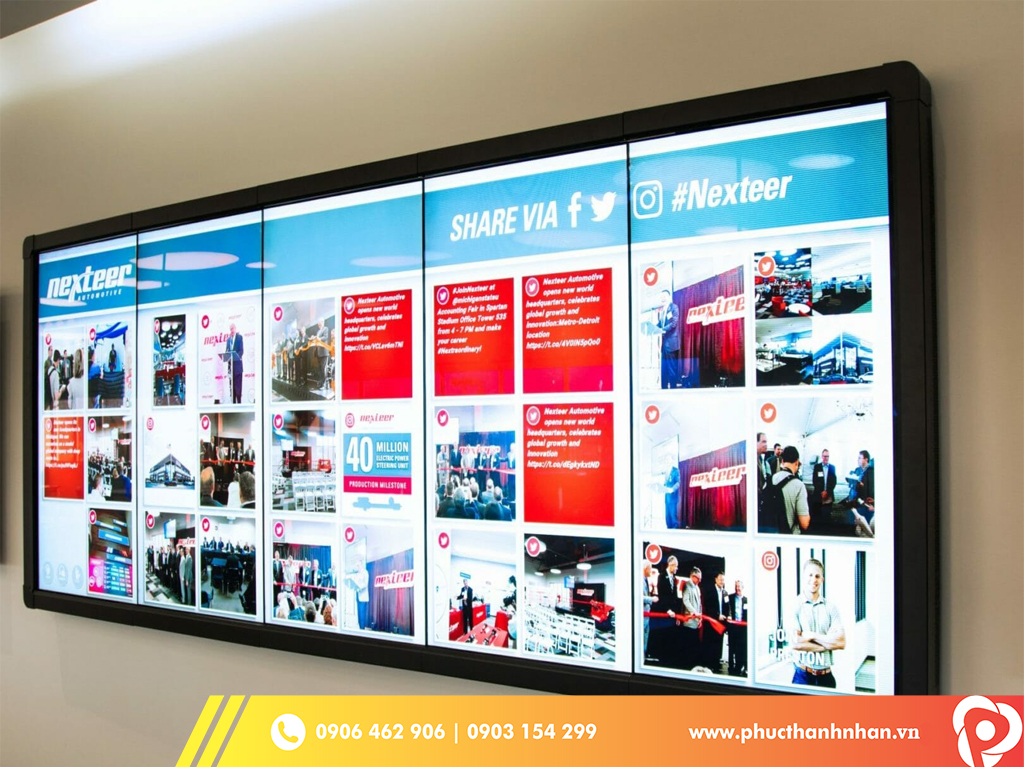 Màn Hình Quảng Cáo Treo Tường Kuking 23 inch