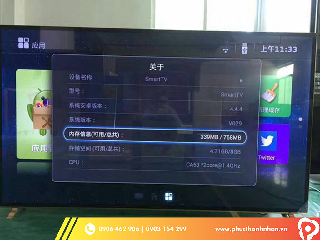 tivi cường lực Kuking 70 inch