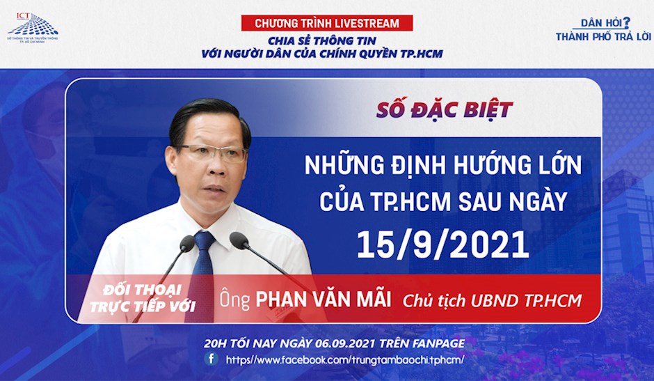 Livestream dân hỏi thành phố trả lời