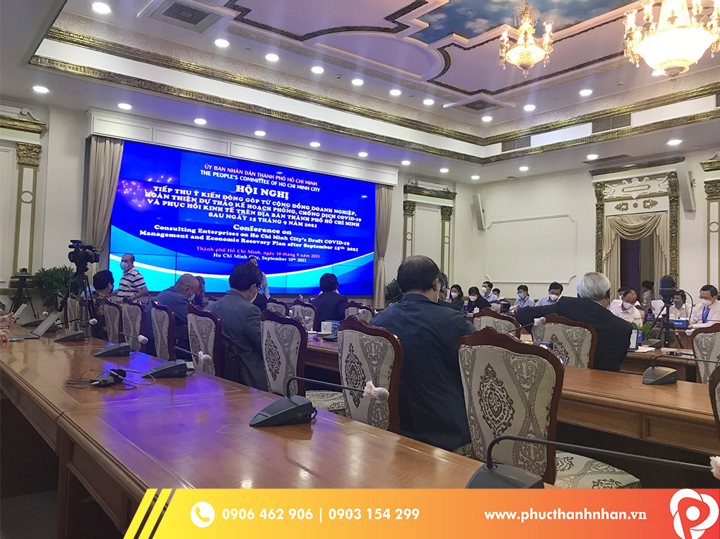 HỘI NGHỊ TRỰC TUYẾN TẠI ỦY BAN NHÂN DÂN TP.HCM LẦN II