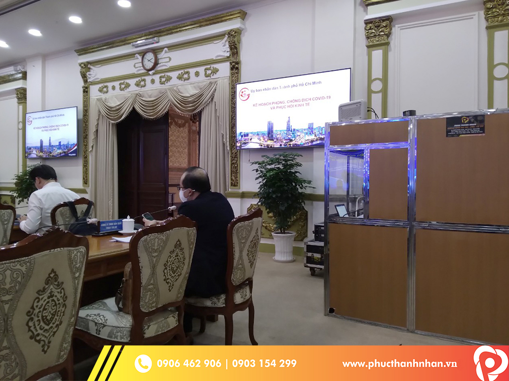 HỘI NGHỊ TRỰC TUYẾN TẠI ỦY BAN NHÂN DÂN TP.HCM LẦN II