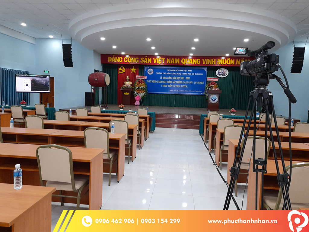 HỘI THẢO TRỰC TUYẾN KẾT HỢP LIVESTREAM - KHAI GIẢNG NĂM HỌC 2021-2022