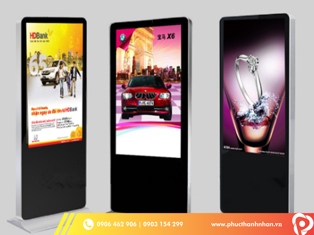 Màn Hình Quảng Cáo Kuking Chân Đứng 43 inch