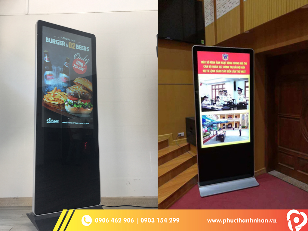 Màn Hình Quảng Cáo Kuking Chân Đứng 43 inch