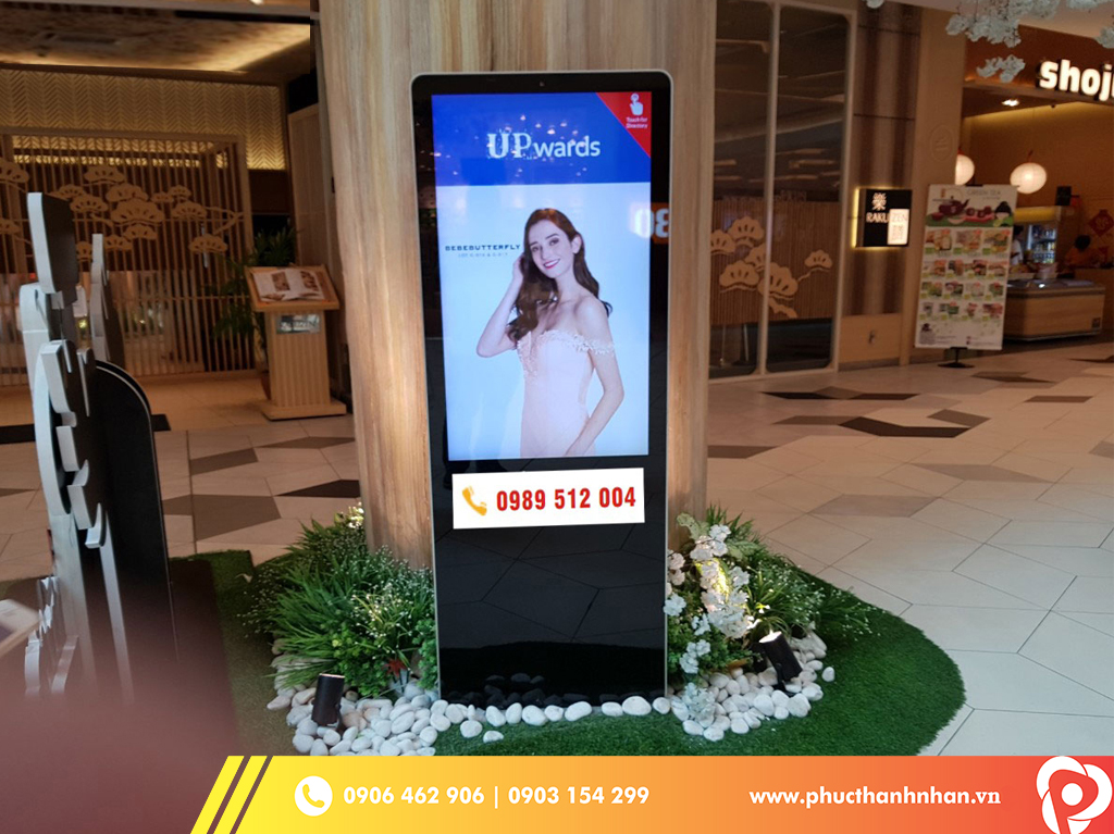 Màn Hình Quảng Cáo Kuking Chân Đứng 55 inch