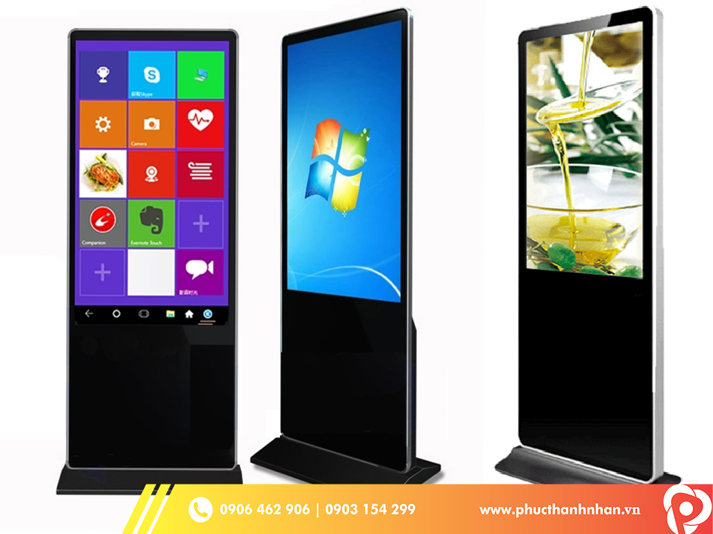 Màn Hình Quảng Cáo Kuking Chân Đứng 55 inch