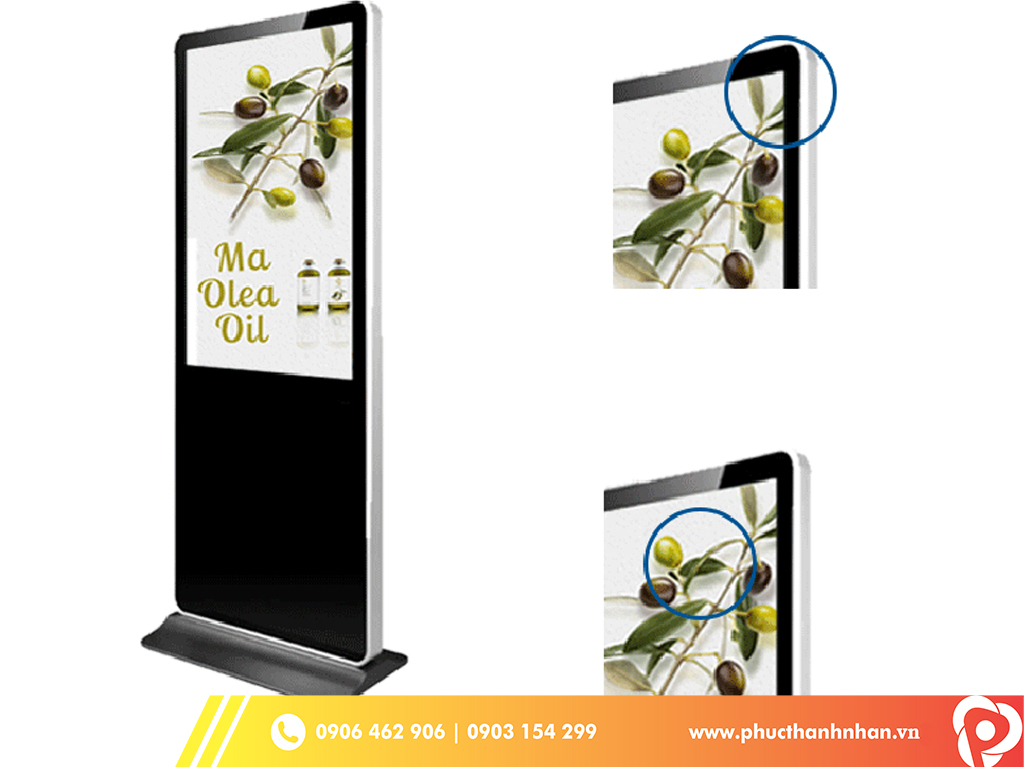 Màn Hình Quảng Cáo Kuking Chân Đứng 55 inch