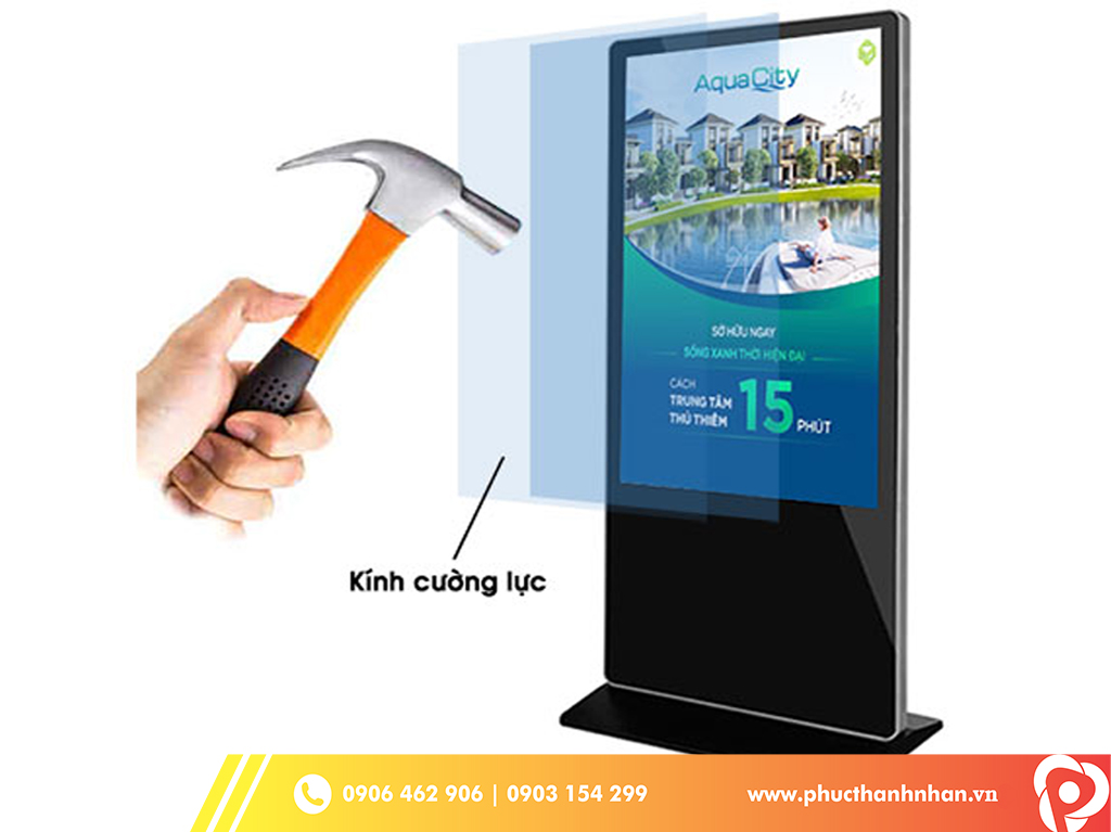 Màn Hình Quảng Cáo Kuking Chân Đứng 55 inch