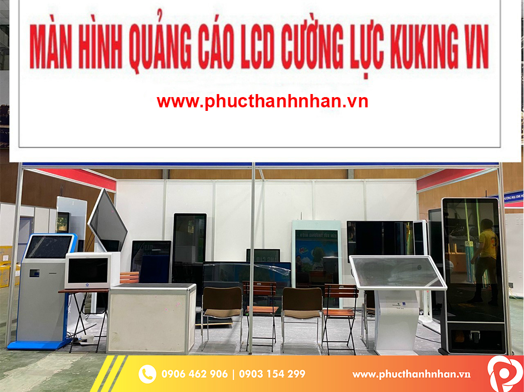 Màn Hình Quảng Cáo Kuking Chân Đứng 65 inch