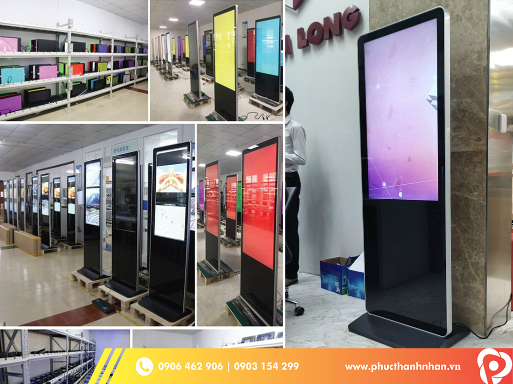 Màn Hình Quảng Cáo Kuking Chân Đứng 65 inch